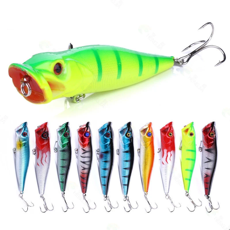 

Набор из 10 искусственных приманок Wave Action Lure, 9 см, 12 г, с 6 элементами # Рыболовные снасти Hook Impact: твердые приманки для пресной и соленой воды