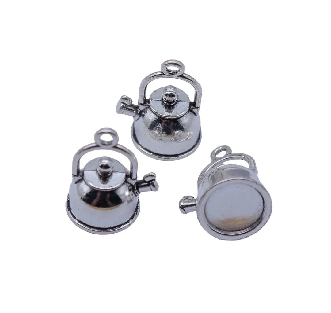 

10pcs 18x14x12mm Zinc alloy metal tibetan silver plated charm T1268 for jewelry making