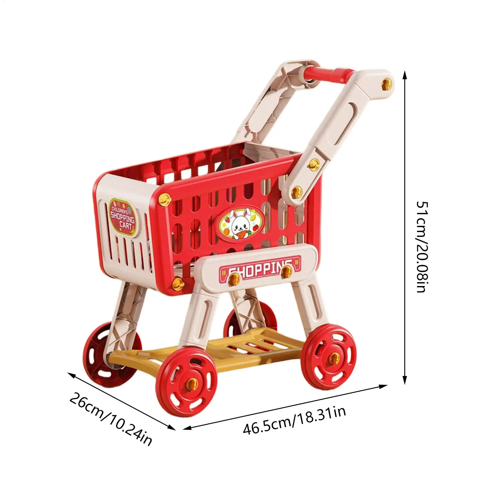 Crianças carrinho de compras crianças jogar carrinho de compras brinquedo acessórios de cozinha fingir jogar brinquedos educativos comida falsa para meninos meninas