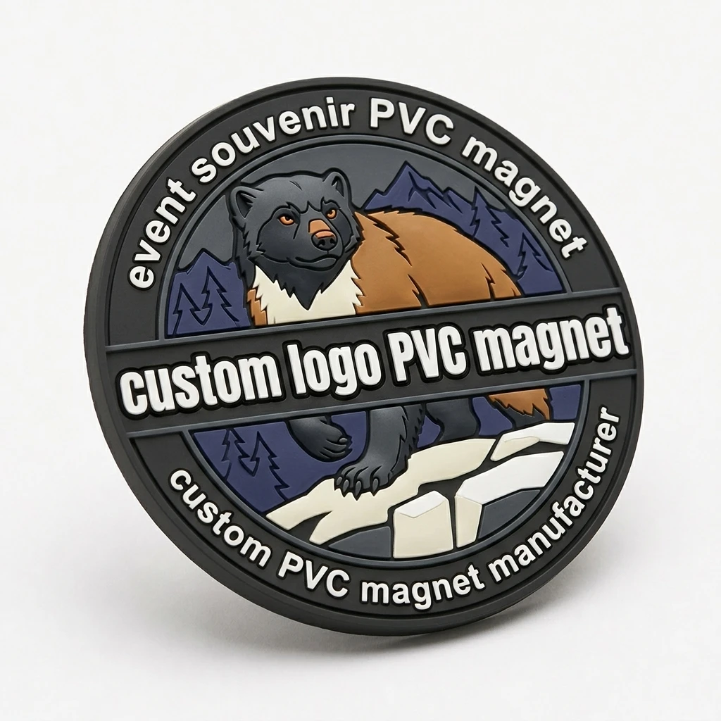 Customized Souvenir Soft PVC Refrigerator Magnet Personalised Rubber Fridge Magnet OEM Factory