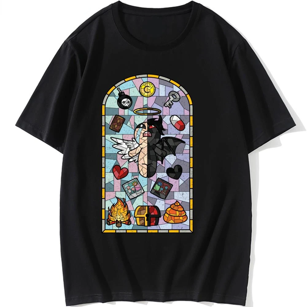 The Binding of Isaac Pocket Artwork Funing Tshirt Harajuku Graphic Tshirts Women Men Summer Casual Streetwear Ropa Hombre