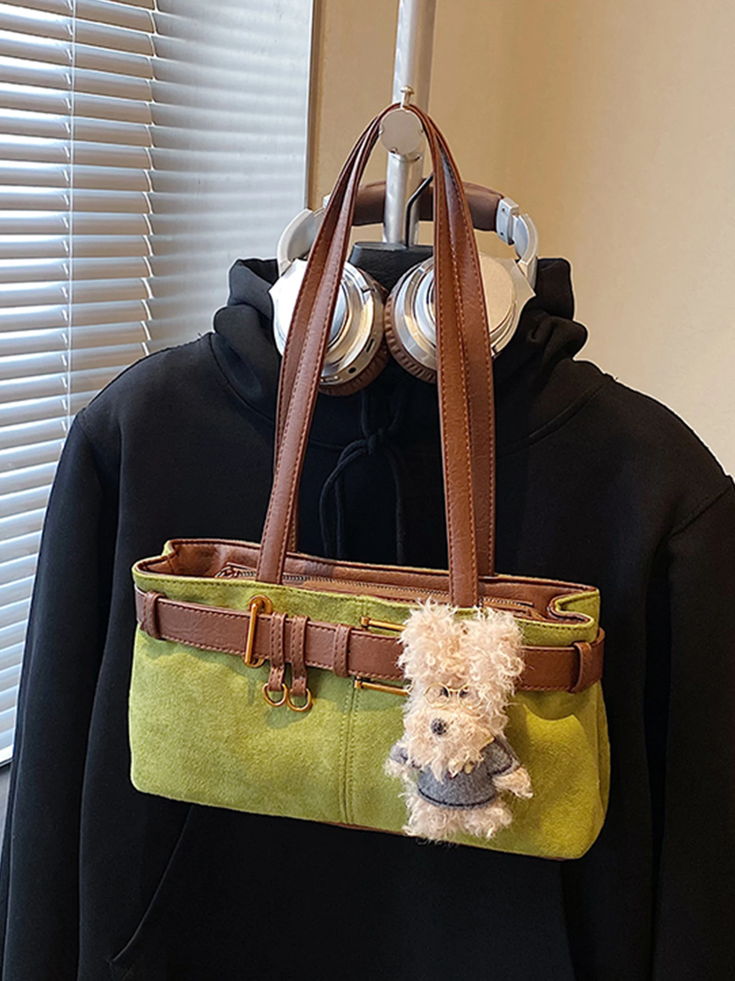 

Женская сумка на одно плечо в стиле ретро, большая вместительная дорожная сумка-тоут, сумка