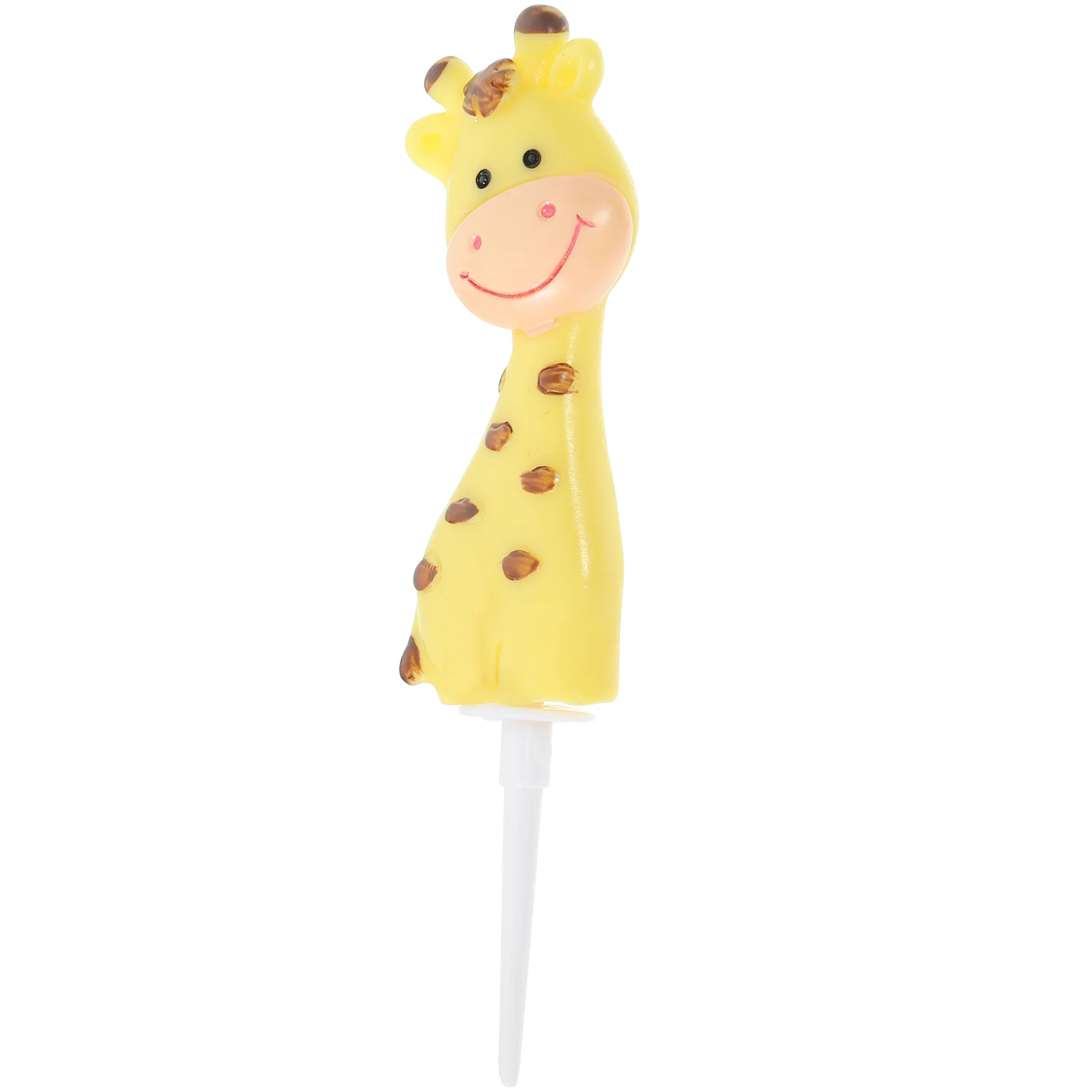 

Resin Giraffe Cake Topper for Wedding Birthday Bridal Shower Parties Safe Lightweight Wear Resistance Decor Resin Giraffe