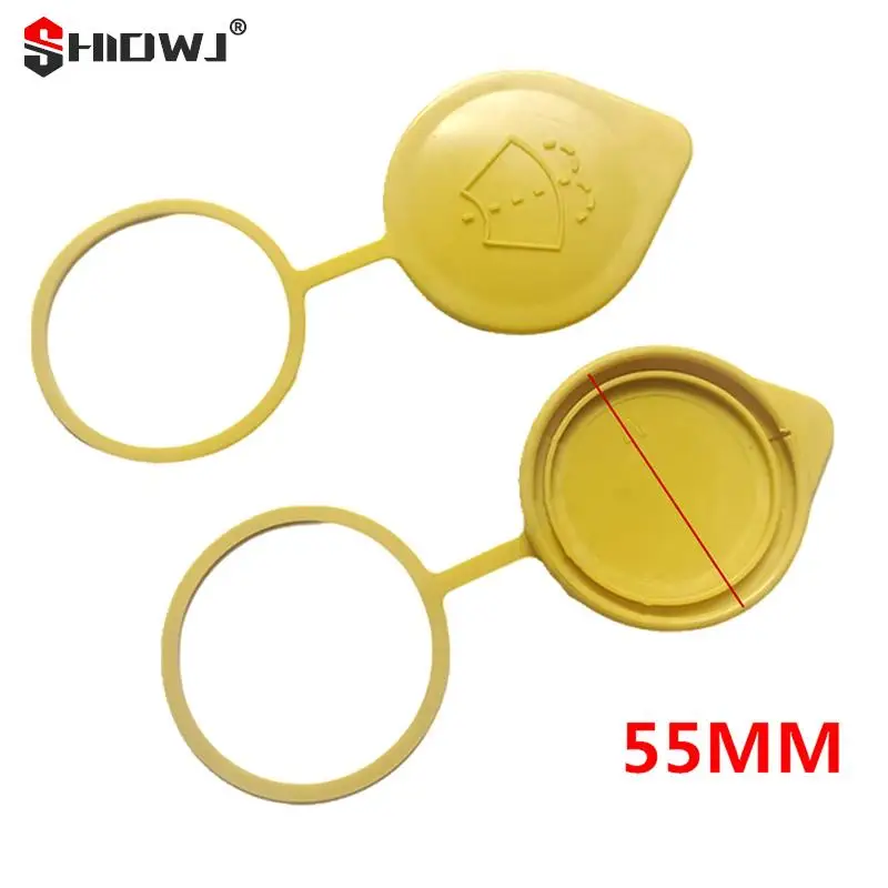 Subaru Kettle Lid Forester Impreza WRX Glass Water Filler Lid Yellow Plastic Reservoir Bottle Cap 86615FJ000 Car Accessories