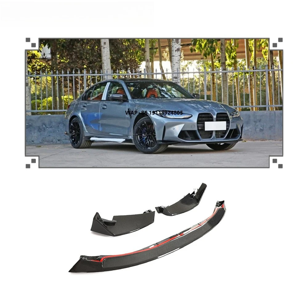 

Hot Sale Fashion Facelift Carbon Fiber Front Bumper Lip for 4 Series G80 M3 G82 M4 2021-2022