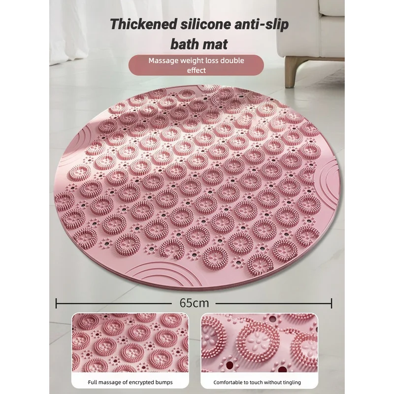 New Soft Silicone Finger Pressure Plate Ultra Slow Running Foot Foot Massager Step On The Spot Fitness Sports Foot Therapy Pad