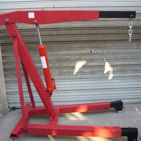 Fixed Hydraulic Crane 2T Used In Workshops, Docks, Ships And Warehouses For Heavy Load Hoisting.