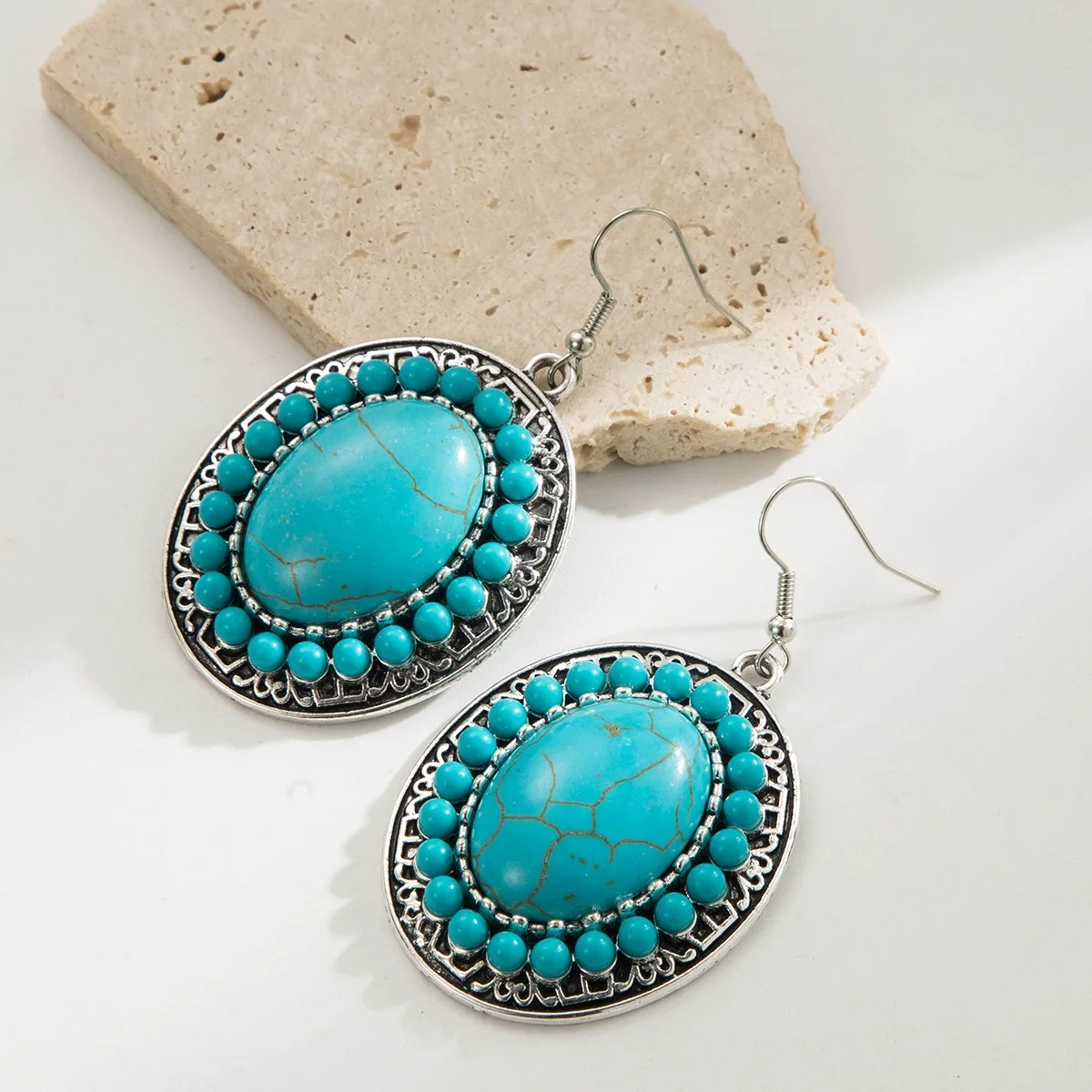 Geometric Oval Gree… - image