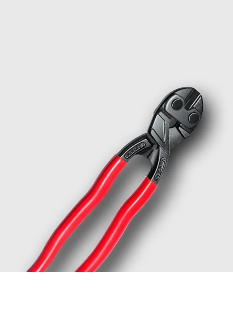 8/10 Zoll Bolzenschneider, Bolzenschneider mit hoher Hebelwirkung und Kerbe und Feder, industrieller Drahtschneider, Reparatur von robusten Handwerkzeugen – Detail 7