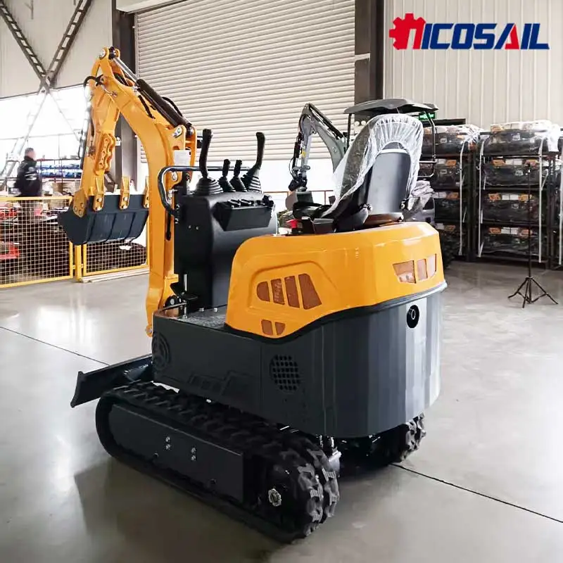 حفارة زاحفة صغيرة صينية عالية الجودة - متوافقة مع يورو لزراعة شجرة البستان وأعمال البناء