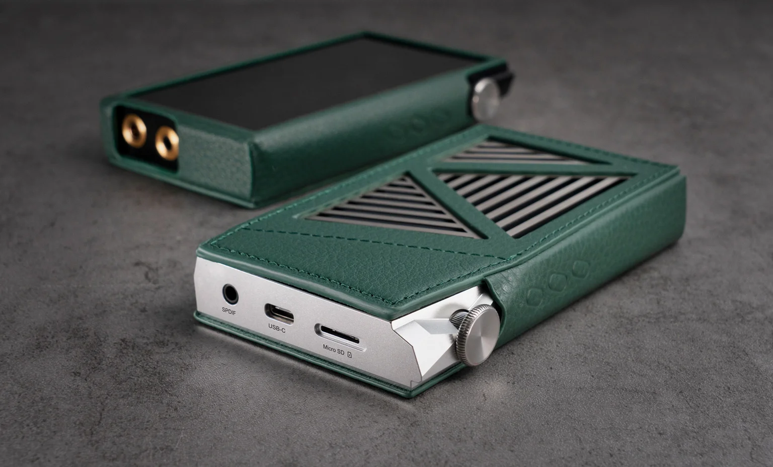 Funda de piel oficial iBasso para iBasso DX260