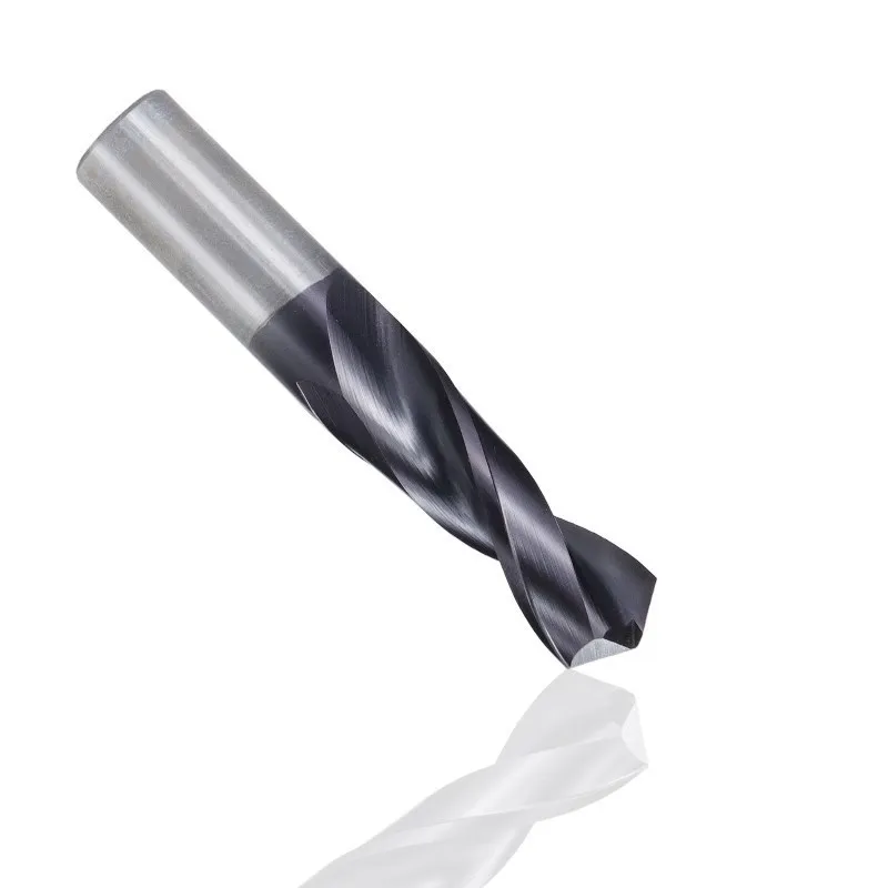 1-12Mm Carbide Hợp Kim Mũi Thép Vonfram Xoắn Bit VAPO Tay Cầm Thẳng Nguyên Khối Chắc Chắn Khoan Cho CNC máy Tiện Máy