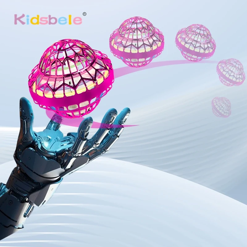 Latający Spinner Ball Boomerang Zabawka UFO Kształt Reduktor Stresu Fidget Letnia Zabawka Do Użytku Wewnątrz i Na Zewnątrz Pływający Magiczny Flyball Prezent Dla Dzieci