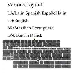 Keyboard for HP ProBook 640 G4, 645 G4,  640 g5,645 g5, 430 G5, 440 G5, 445 G5, X360 440 G1, Danish LA Spanish US BR Portuguese