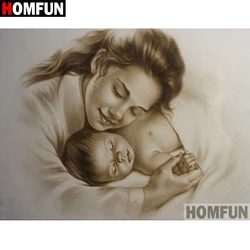 HOMFUN 5D DIY Diamond Painting Full Square/Round Drill