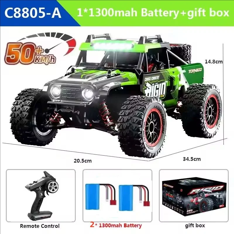 JJRC C8805 RC سيارات ث 2 قطعة بطاريات 1:16 Rc الانجراف سيارة عالية السرعة 4WD Raytheon على الطرق الوعرة تحكم عن بعد 2.4G فرش شاحنة