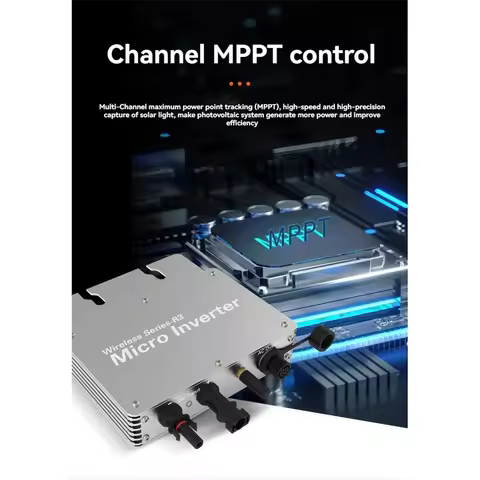 T36C 400W Solar Inverter Grid Tie Mppt Micro-Inverter 230V/120V Support WIFI for Outdoor Photovoltaic Power Generation System