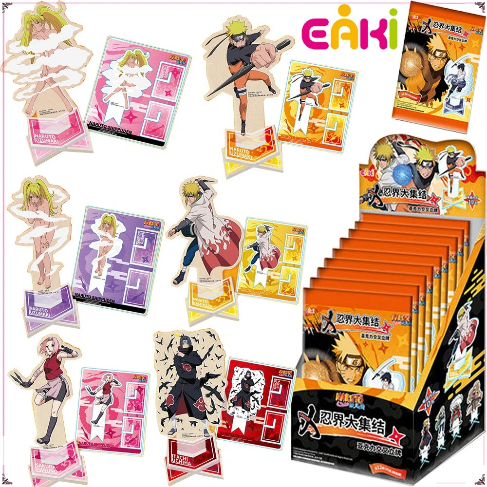 

Original Eaki Classic Anime Naruto Character Acrylic Stand Figure Namikaze Minato Uchiha Itachi Peripheral Model Toys Kids Gifts