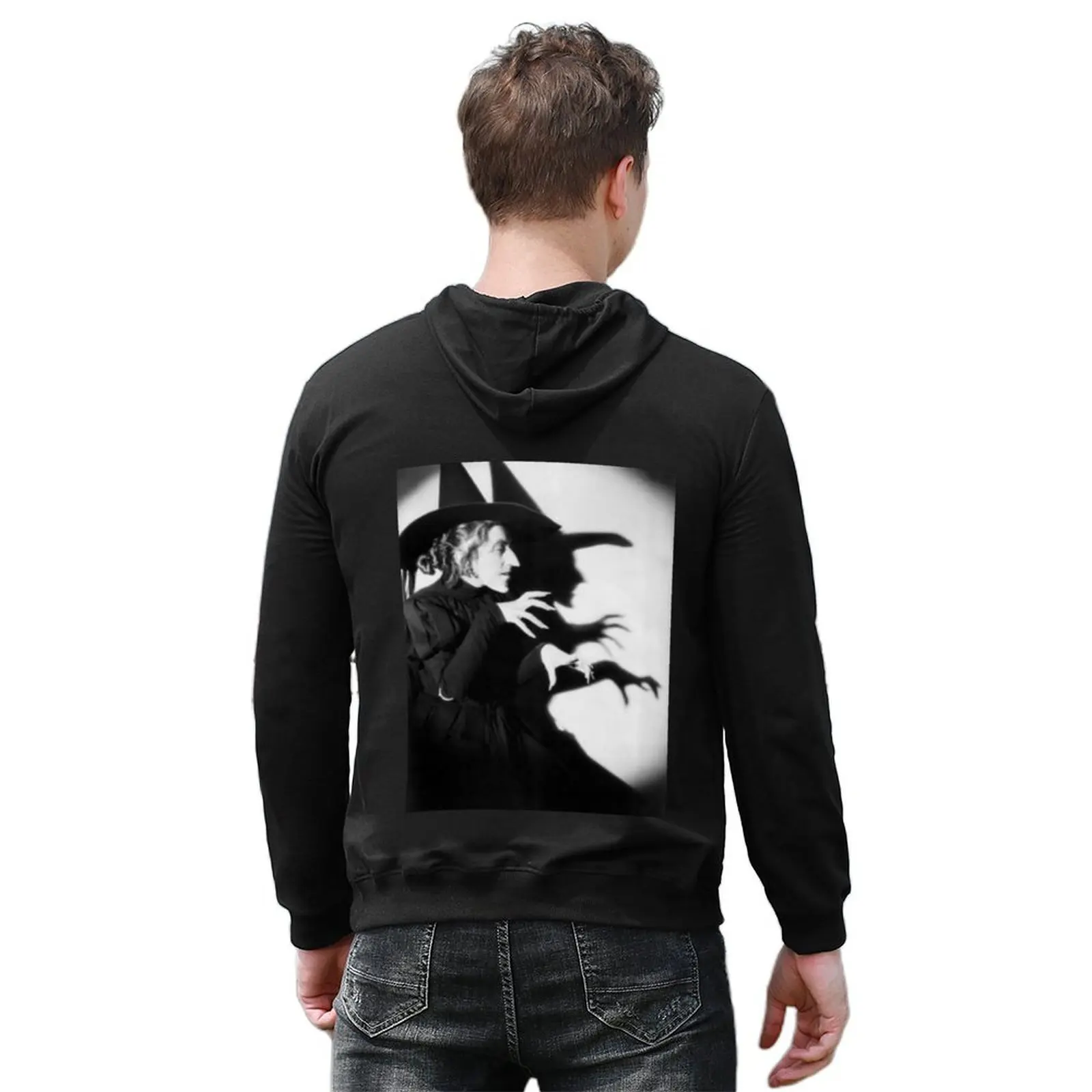 سيئة الساحرة هوديي رجل مصمم الملابس مقنعين قميص ملابس رجالي ملابس رجالية جديدة مقنعين المحملة