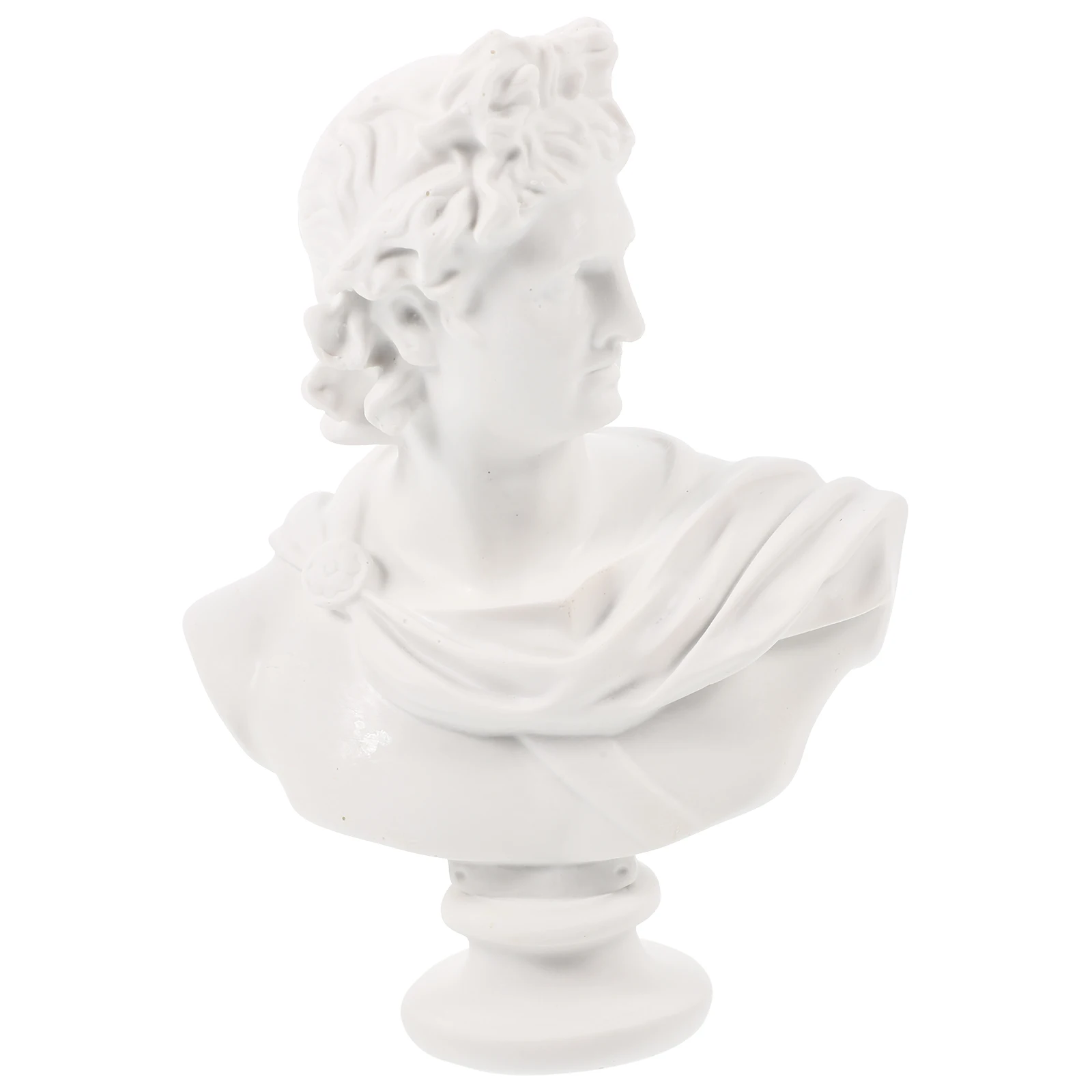 

Resin Decorative Ornaments Greek Figurines Statue Home Decor Lifelike Exquisite Ancient Roman Sketch Bust Mythology