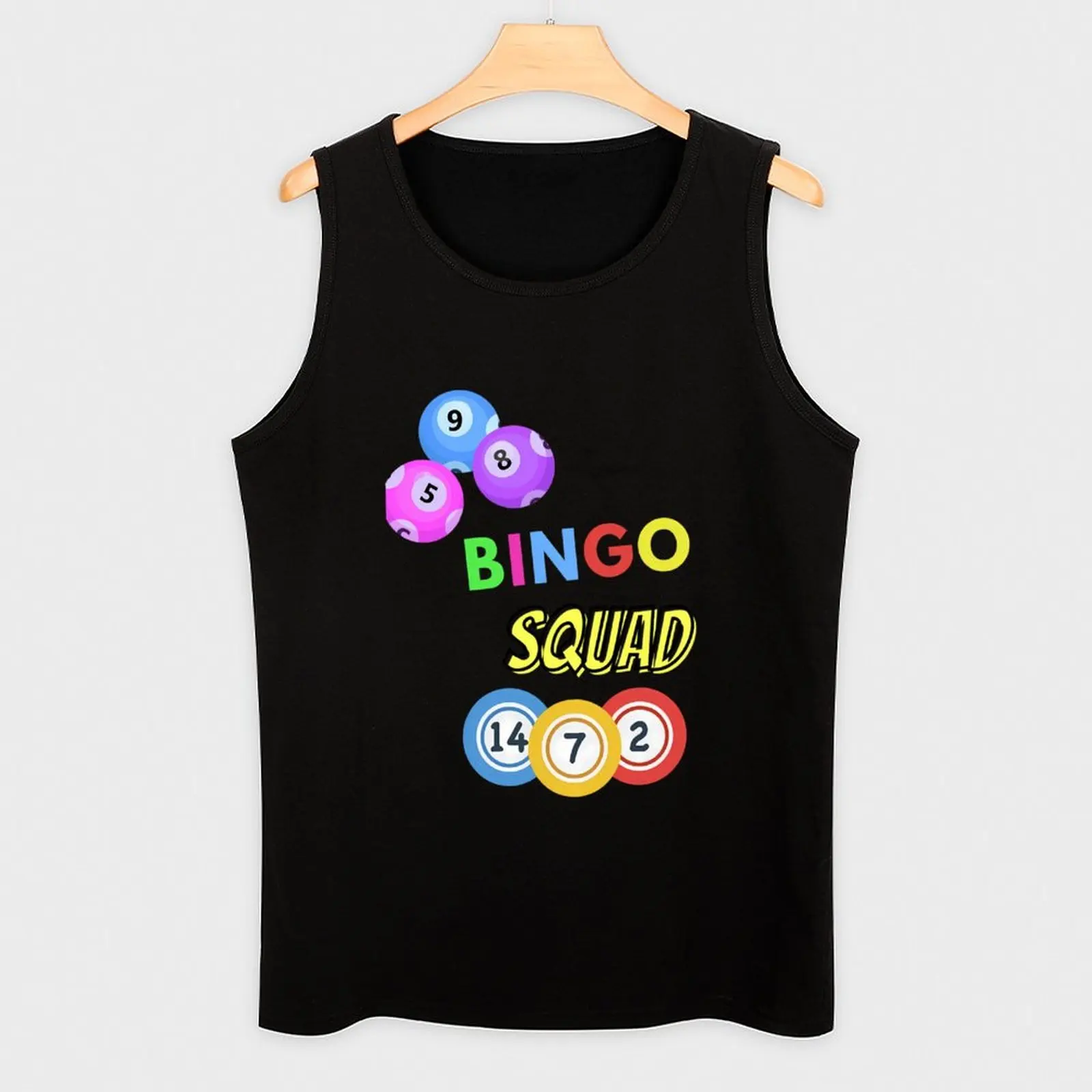Bingo Squad للاعبي البنغو تانك توب قميص رياضي رجل صيف 2025 تي شيرت رياضي رجالي