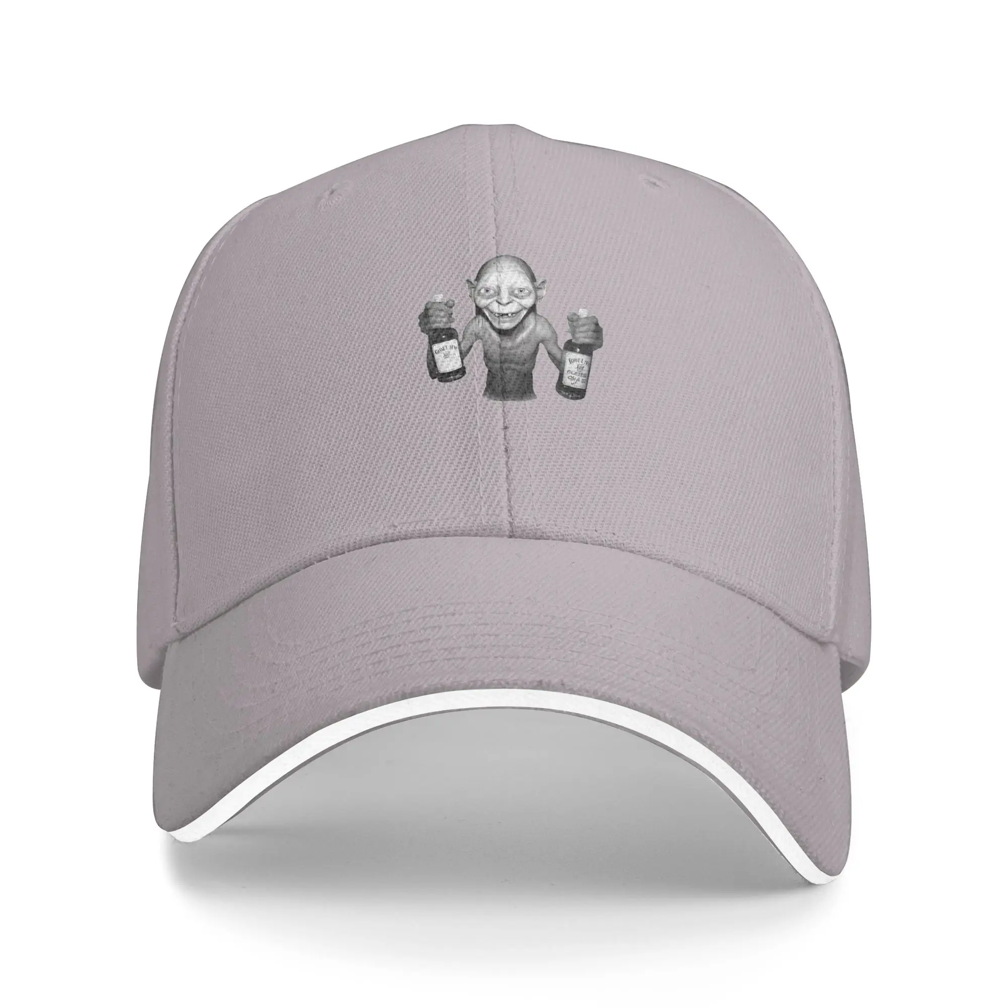 Hot Sale Goblin Drinking Two Bottles  Vintage Fantasy Party Baseball Cap  Fashionable Cap Men  Jogging Cap Men