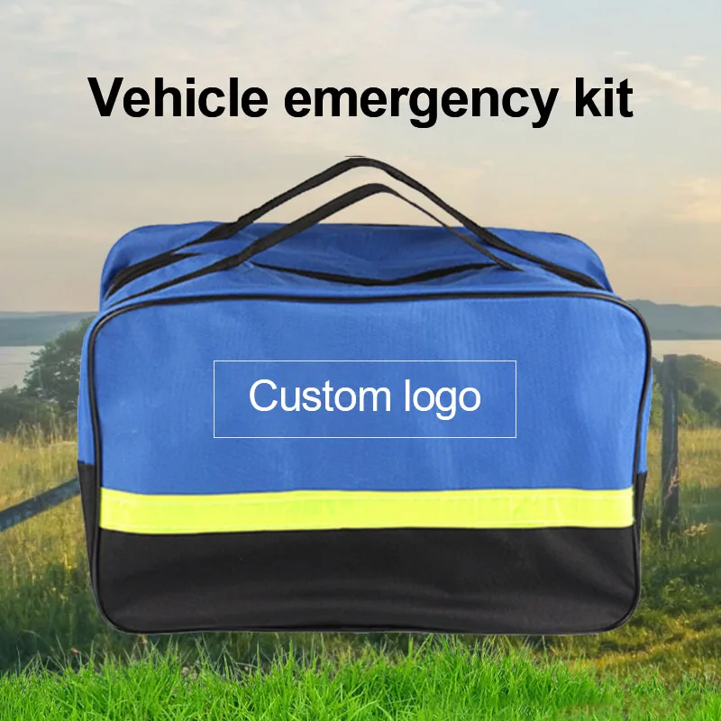 2021 China Direct Manufacture Customizable Outdoor Travel Vehicle On-board Rescue Kit Emergency Car Tool Kit Set Bag