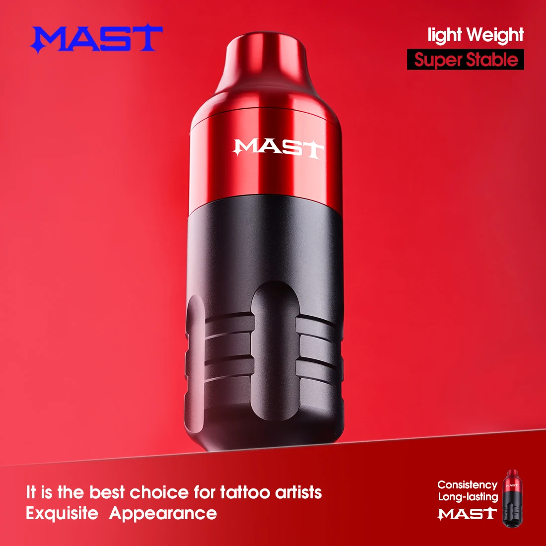 

Mast Tour Tattoo Pen Machine Роторные пистолеты Устройство для перманентного макияжа RCA Шнур Товары для художественной татуировки
