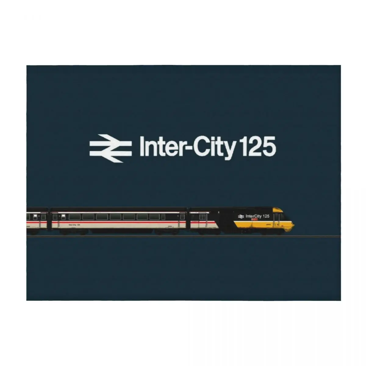 

Intercity 125 locomotive weathered Throw Blanket Blankets Sofas Of Decoration Beach Luxury Multi-Purpose Blankets