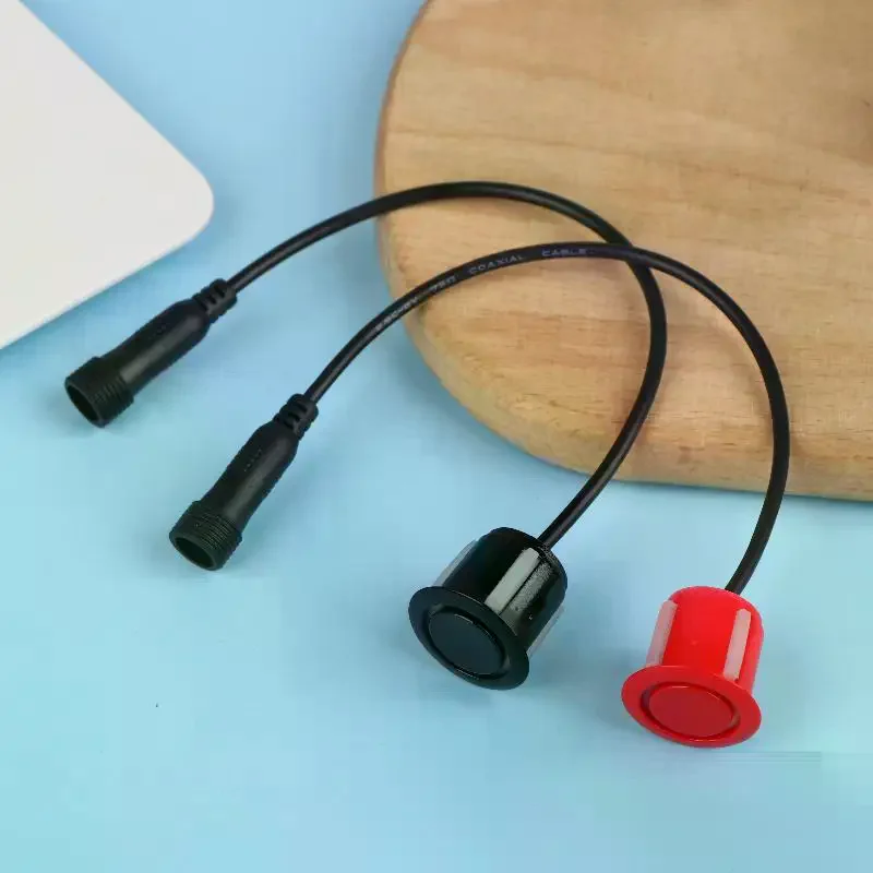 Car Parking Sensor 18.8mm Reversing-Radar Probe Upgrade Cable Car Reverse Parking Waterproof Sensor Sound