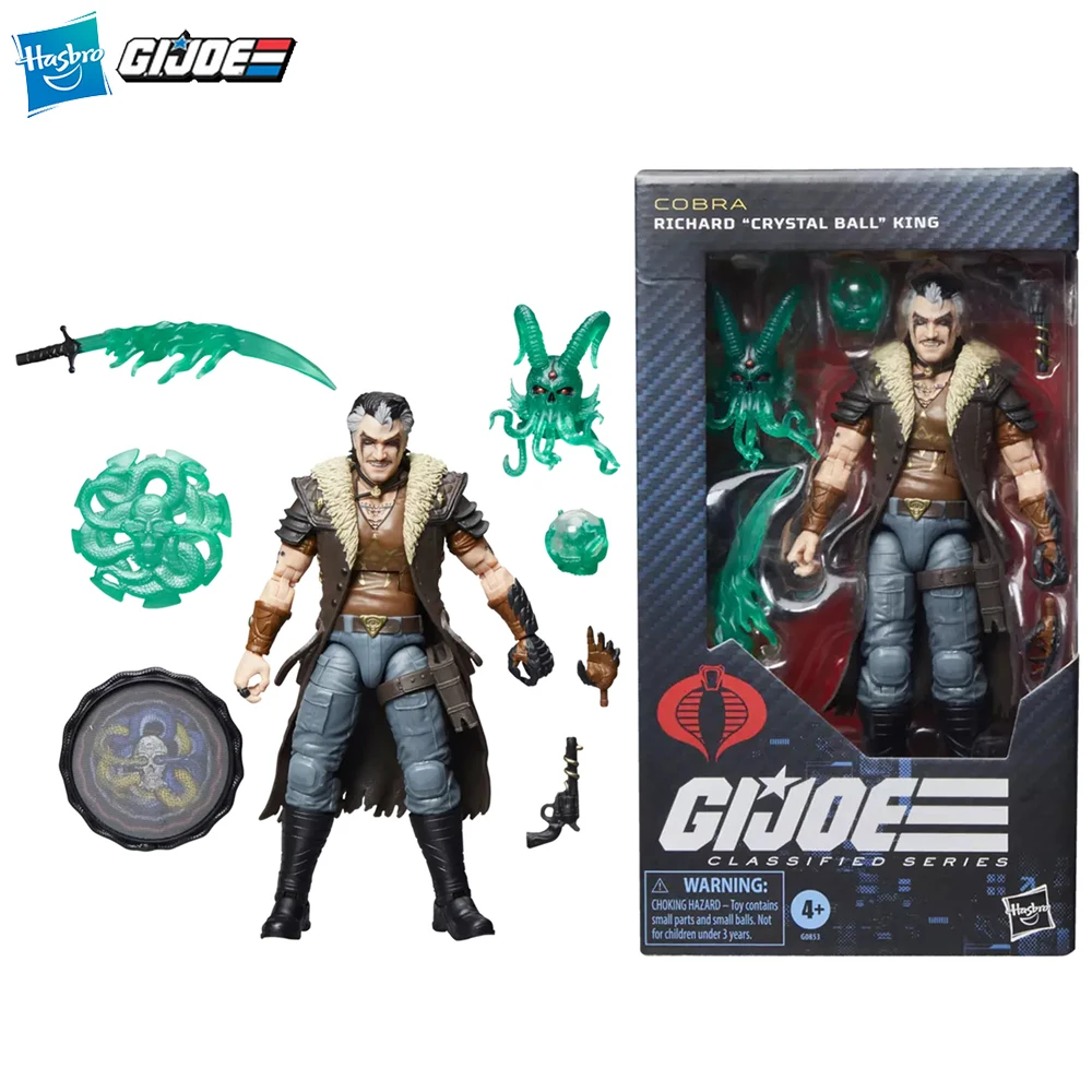 

[В наличии] Hasbro G.I. Серия Joe Classified # 159 Richard "Crystal Ball" King 6-дюймовая экшн-фигурка, модель игрушки, подарки