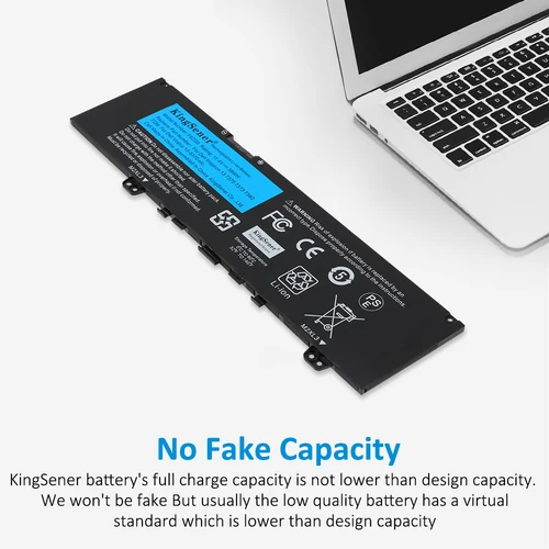 Imagen 2 del producto KingSener 11,4 V 38WH F62G0 batería para Dell Inspiron 13 7386 2 en 1 5370 7370 7380 7373 Vostro 5370 RPJC3 P91G P83G P87G