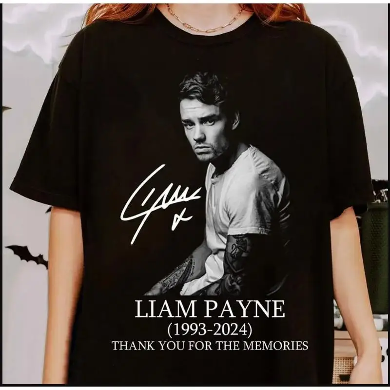 

Винтажная футболка Liam Payne «Спасибо за воспоминания» 1993 2024 гг.