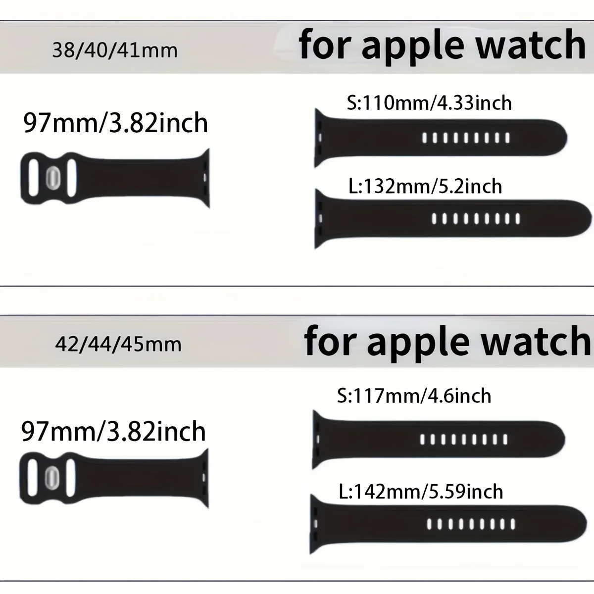 15 Pcs/Pack Strap for Apple Watch 38 40 41 42 44 45 49mm Band Replacement Silicone Wristband for iWatch 8 7 6 5 4 3 2 1 SE Utral