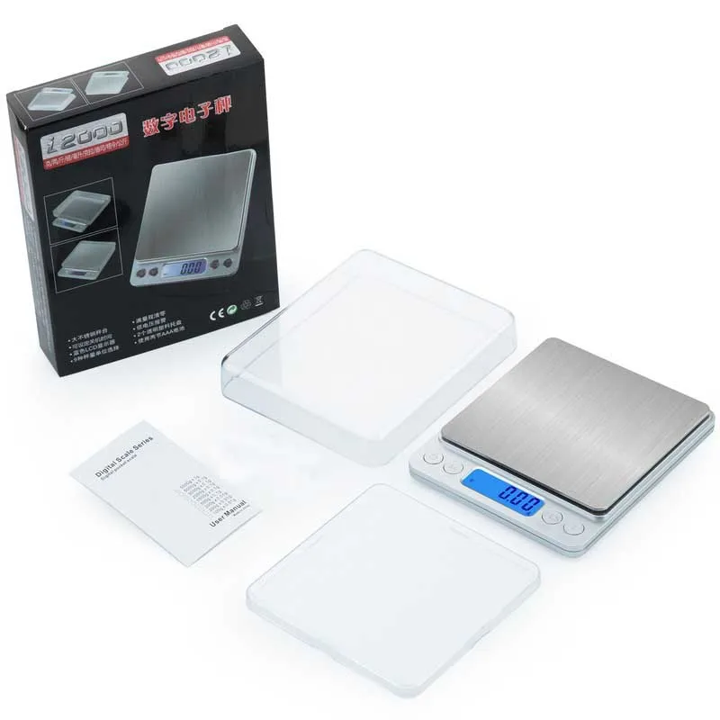 ZK30 500g x 0.01g High Accuracy Portable Weight Scale Mini Electronic Balance Digital Pocket Kitchen Scales Weighing Machine