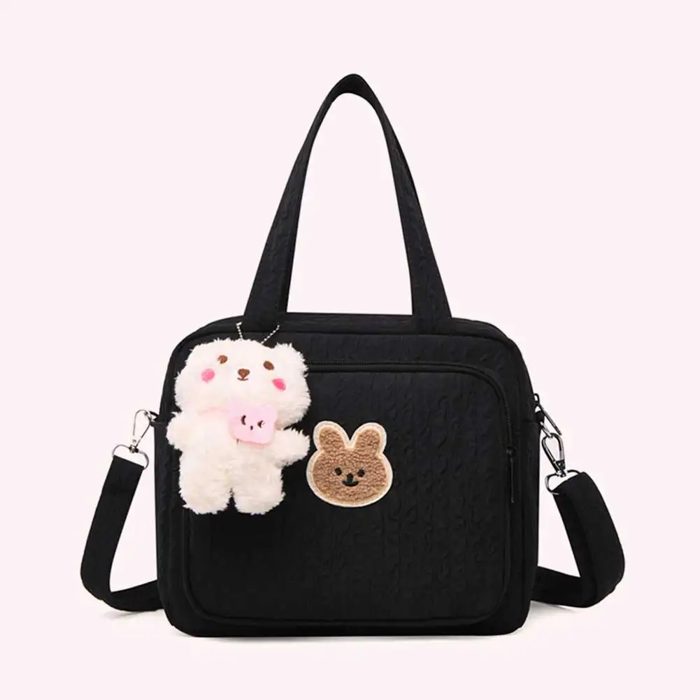 Diaper Maternal Bag Cute Cartoon with Pendant Mommy Stroller Nappy Bag Multi-function Large Capacity Nylon Organizer Travel Bag