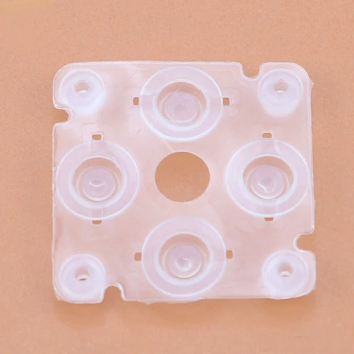 Imagen 2 del producto Botones de goma de dirección transversal izquierda para PSP2000 para PSP3000 Botón de goma conductora