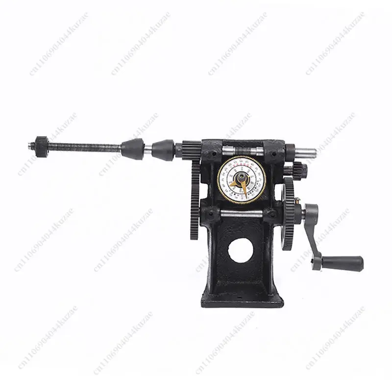NZ-5 Type Hand Crank Coil Winding Machine, Portable Manual Pointer Winding Equipment for Small Coil Winding Work
