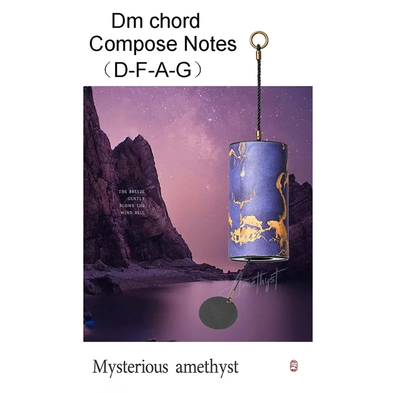 

ABVJ-бамбуковые колокольчики, 9 нот, 4 аккорды G Am, химиотерапия, колокольчик, домашний сад, патио, балкон, подвесные украшения