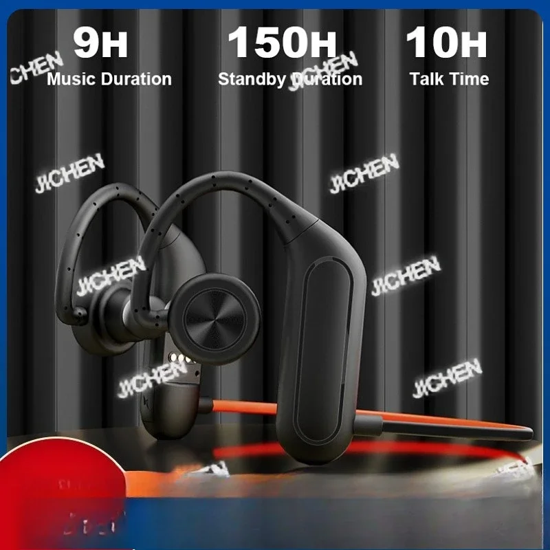 

New in-ear waterproof Bluetooth headset non-in-ear sports running cycling over-the-ear night running Bluetooth headset
