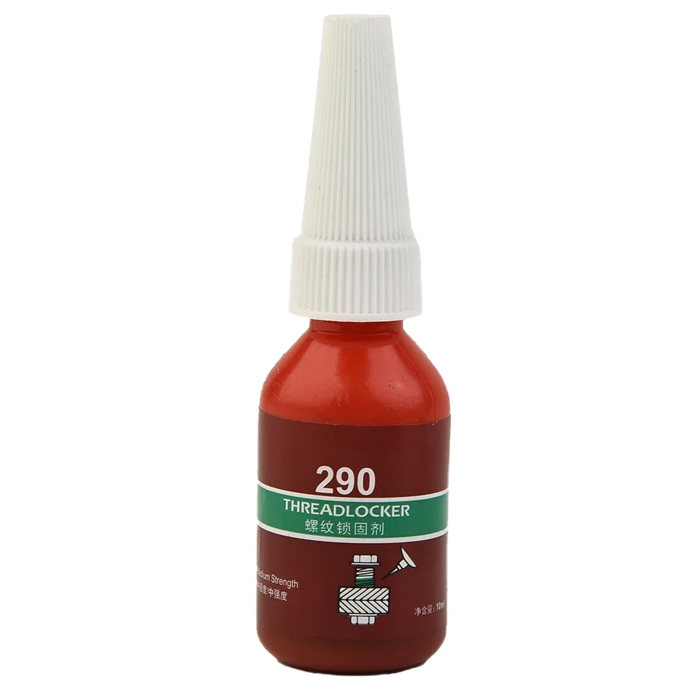 Adhesive 290 Threadlocker Green Medium And High Strength Sealing Thread Locking Thread Locking Adhesive 10ml 1pc