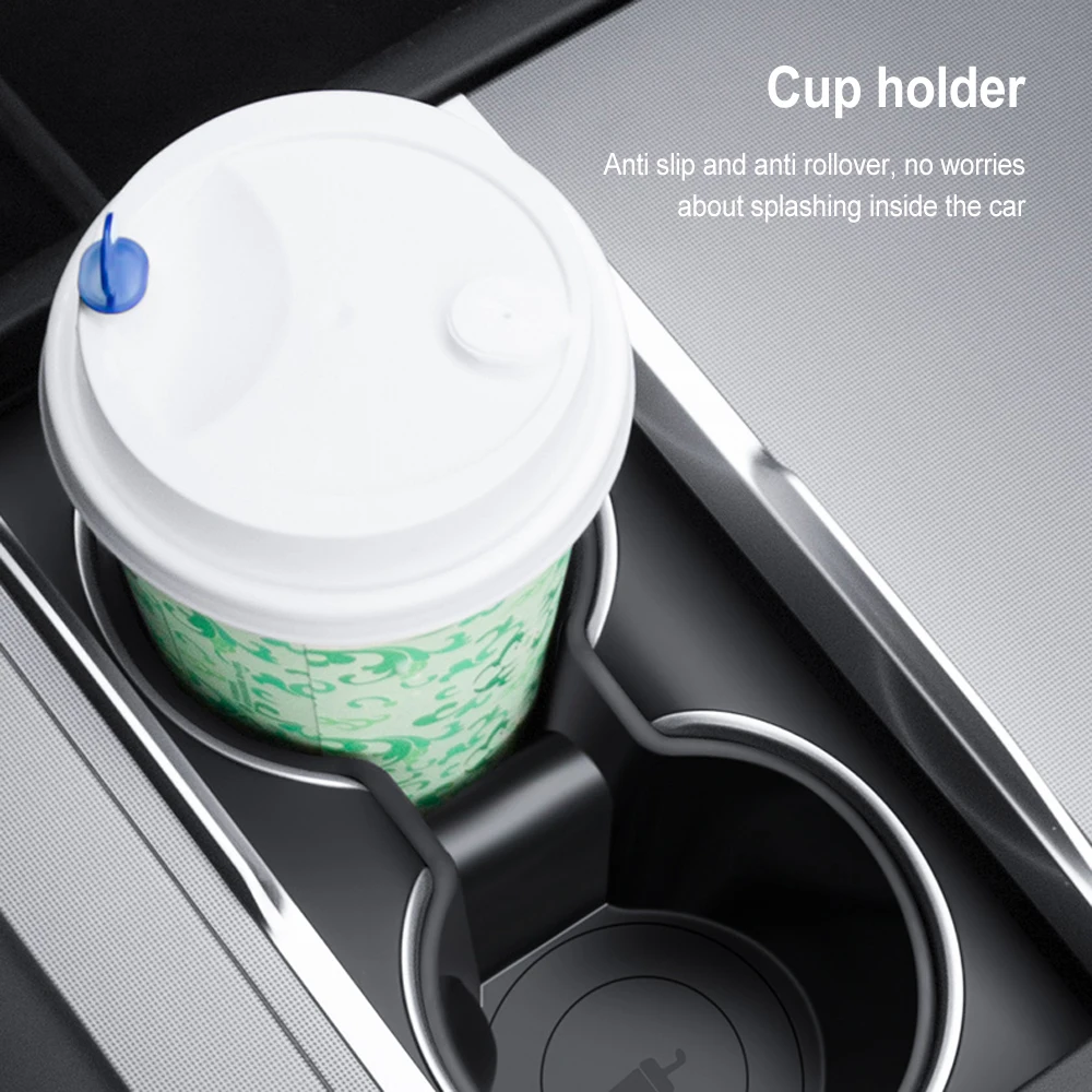 For Tesla Model Y Juniper (2025-2026) Trunk Storage Bins Rear Trunk Organizer TPE Waterproof Trunk Storage Bins Side Box with image 6