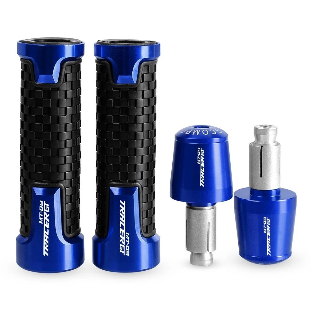 

Motorcycle Accessories For YAMAHA YZF Tracer MT09 GT 2019 2020 2021-2025 7/8" 22MM Handlebar Hand Grips Handle Bar End Cap plug