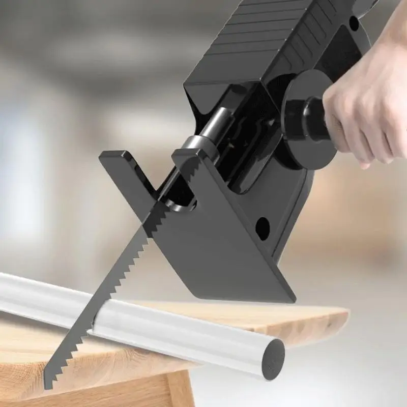 

Reciprocating Saw Adapter ABS High Speed Steel Portable Electric Jig Saw Wood Metal Cutting Drill Tool Cordless Adapter Set