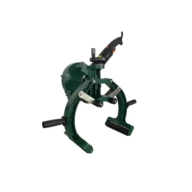 เครื่องตัดไฟฟ้าแบบใหม่สำหรับท่อ PE ขนาด 160 มม. ถึง 400 มม. พร้อมส่วนประกอบปั๊มหลัก