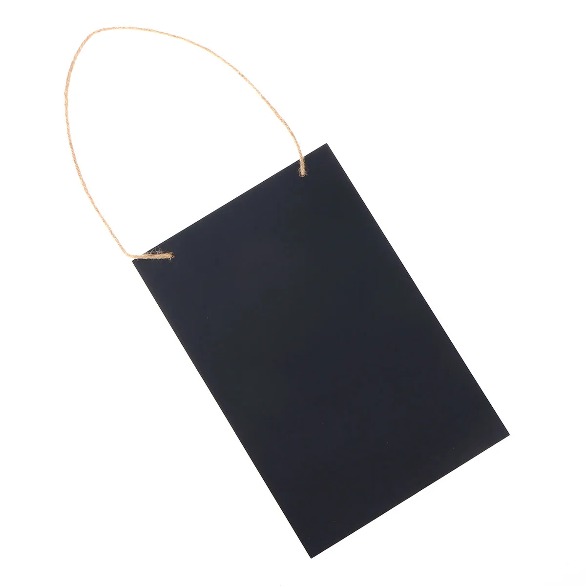 

Wood Hanging Chalkboard Vintage Rustic Kitchen Chalk Board Sign 20x30x0.5cm for Cafe Office Decor Wood Hanging Blackboard