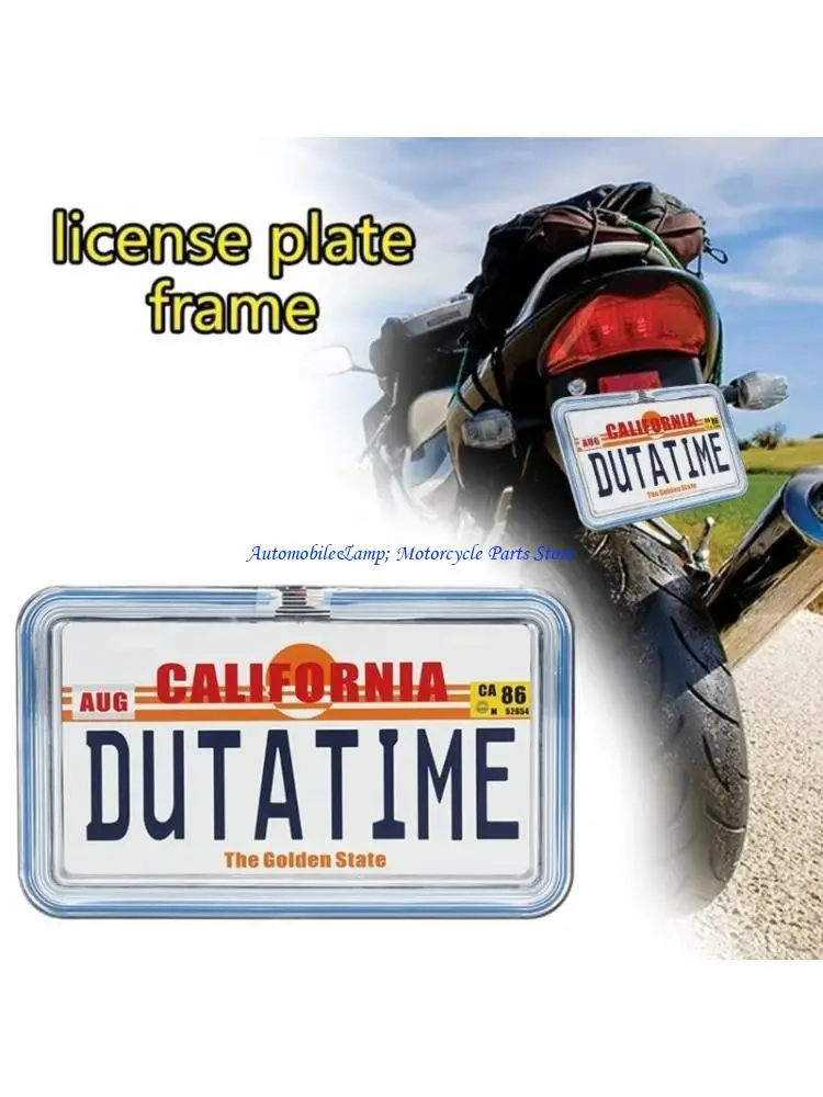 

H7BD Профессиональная светодиодная рамка номерного знака, светодиодный кронштейн для номерного знака мотоцикла, улучшающий стиль