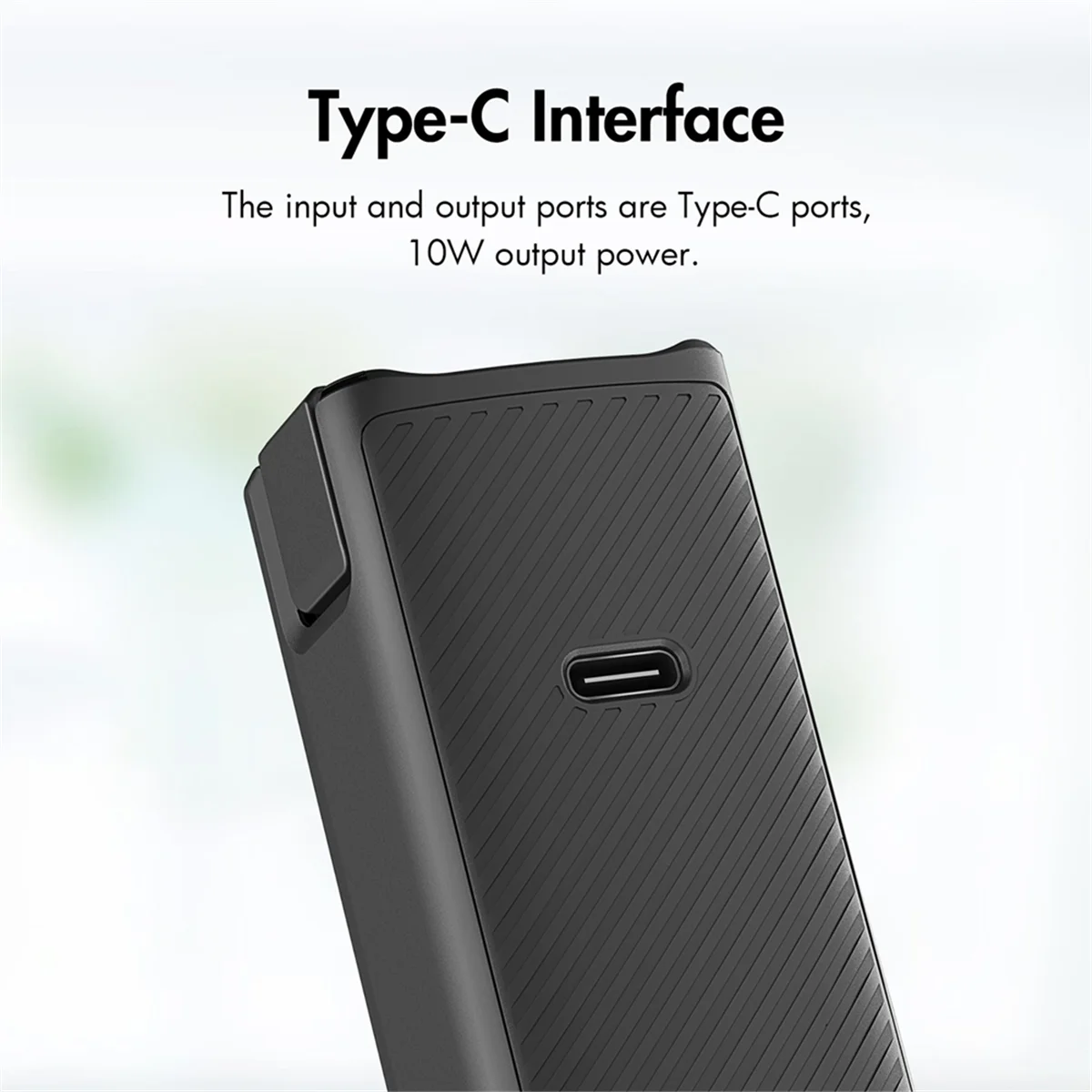 Handheld Power Bank for 3 Hand Grip 2800mAh Battery Handle with Type-C Interface Battery Grip