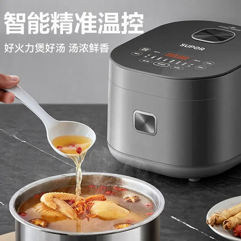 Electric rice cooker new household stainless steel liner 0 coating electric rice cooker multi-function rice cooker porridge