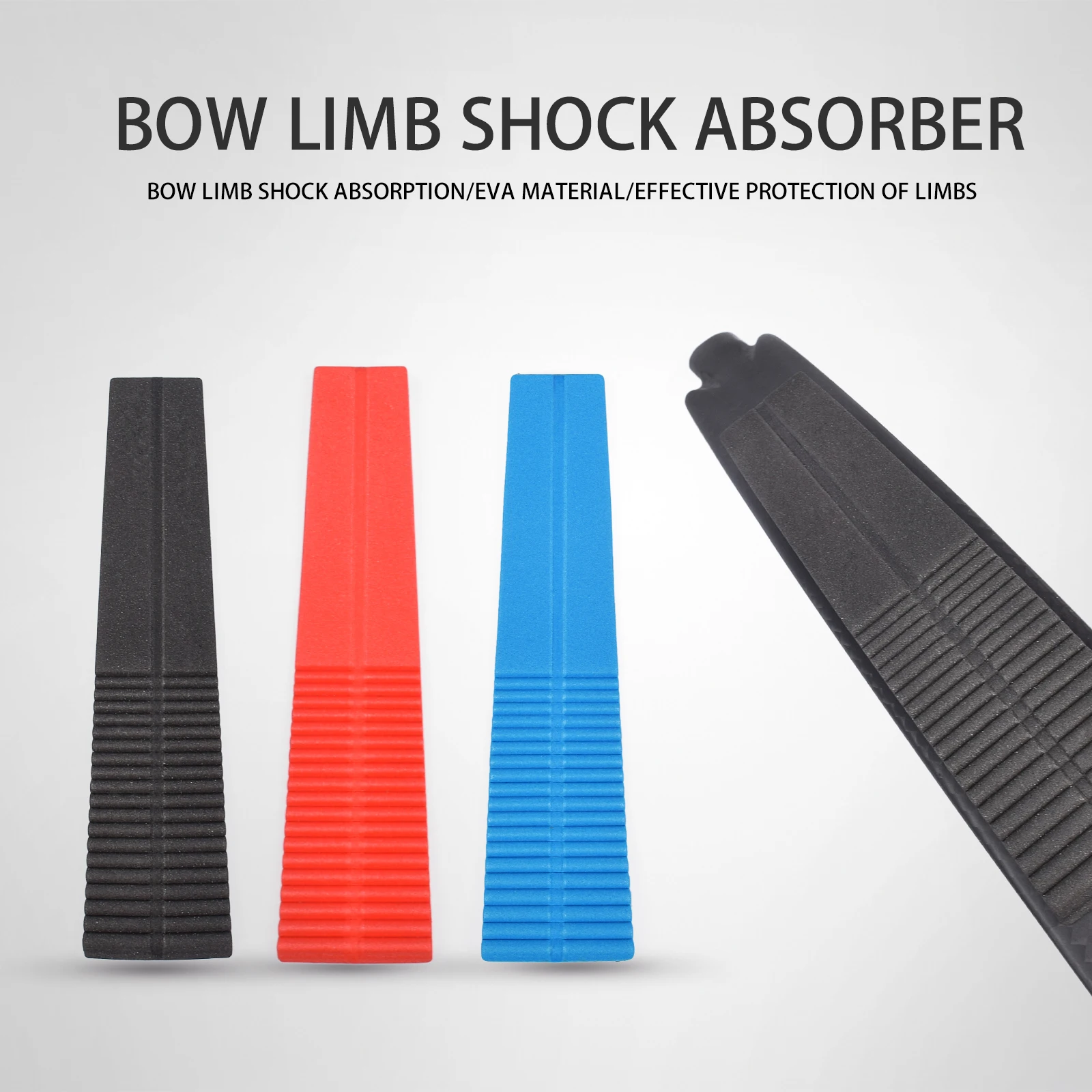 

Recurve Bow Limb Eva Patch Bow Limb Shock Absorber 2pcs/set